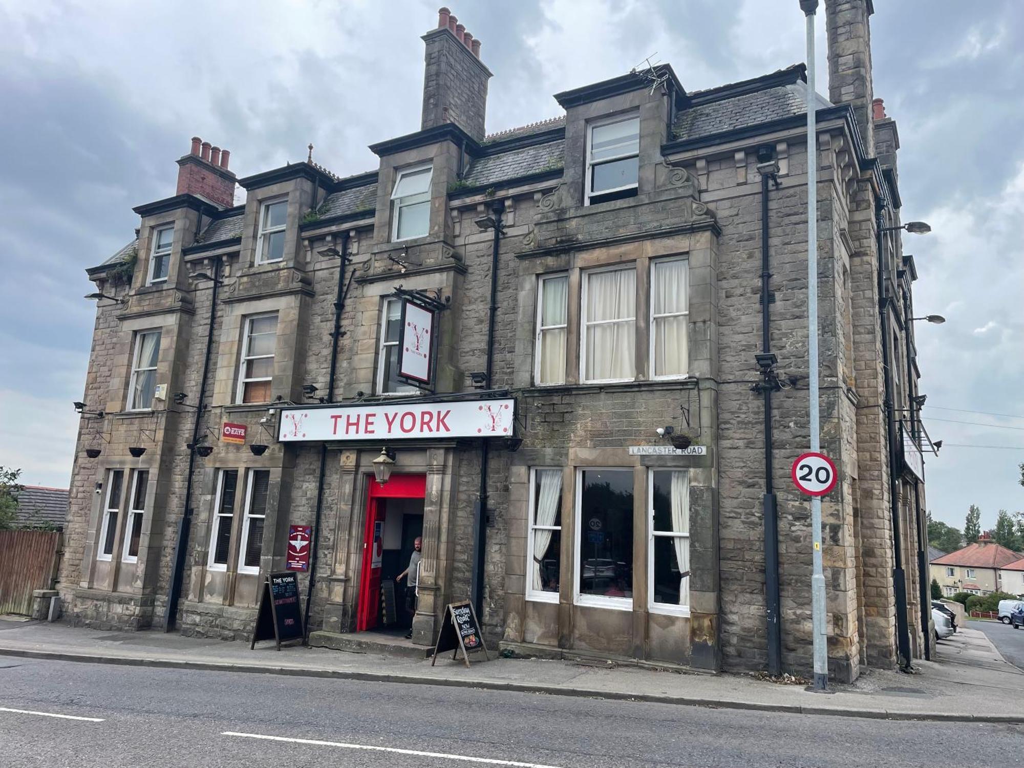 The York Hotel Morecambe Buitenkant foto